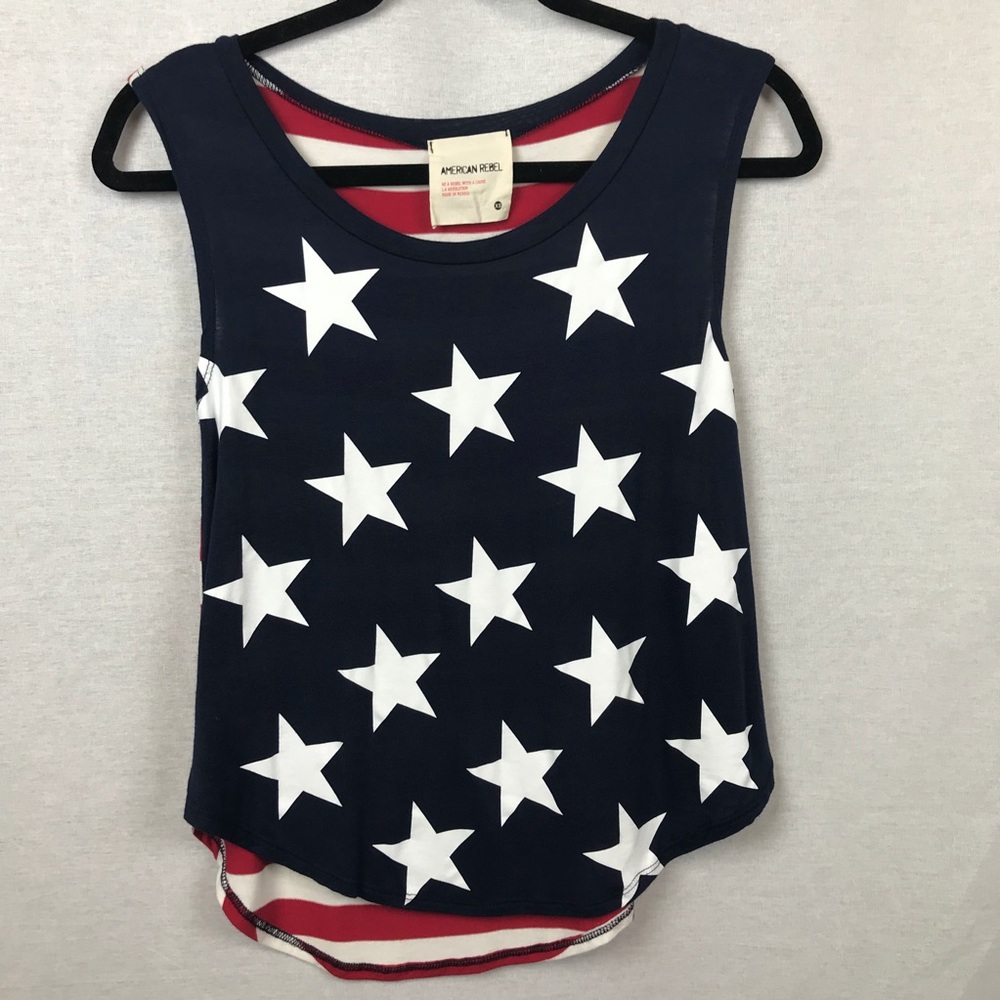 💋 Nail biting SALE! American Rebel XS Stars & Stripes Tank